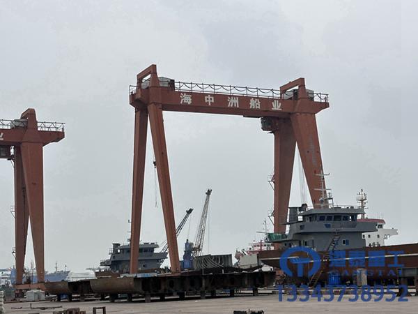 江苏南京造船门式起重机厂家造船龙门吊作业范围广泛