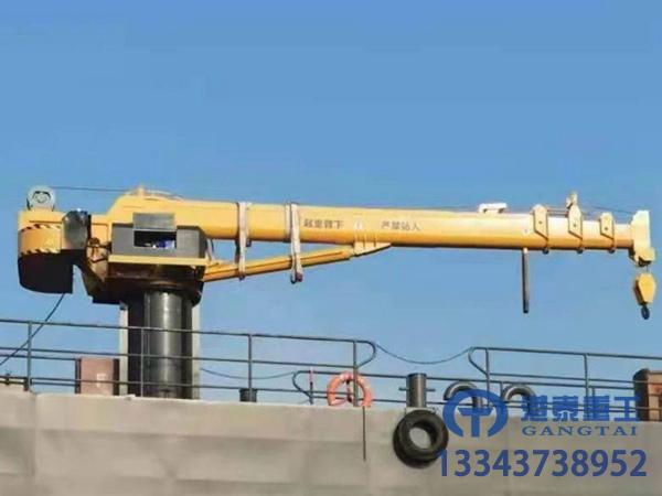 浙江宁波船用甲板起重机公司船用甲板起重机操作简便