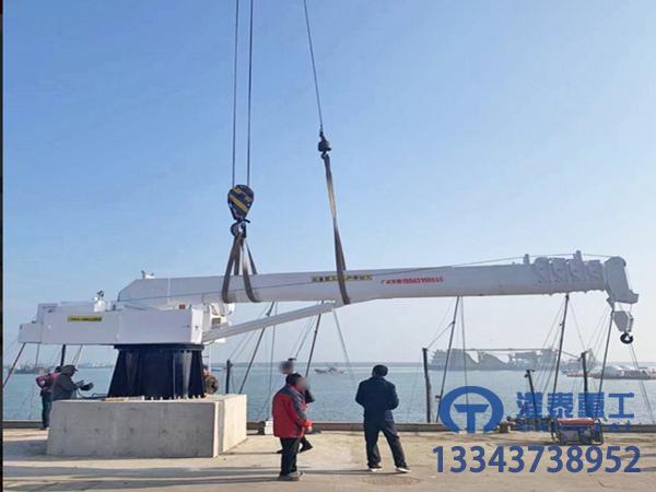 浙江嘉兴船用甲板起重机公司船用甲板起重机节省空间